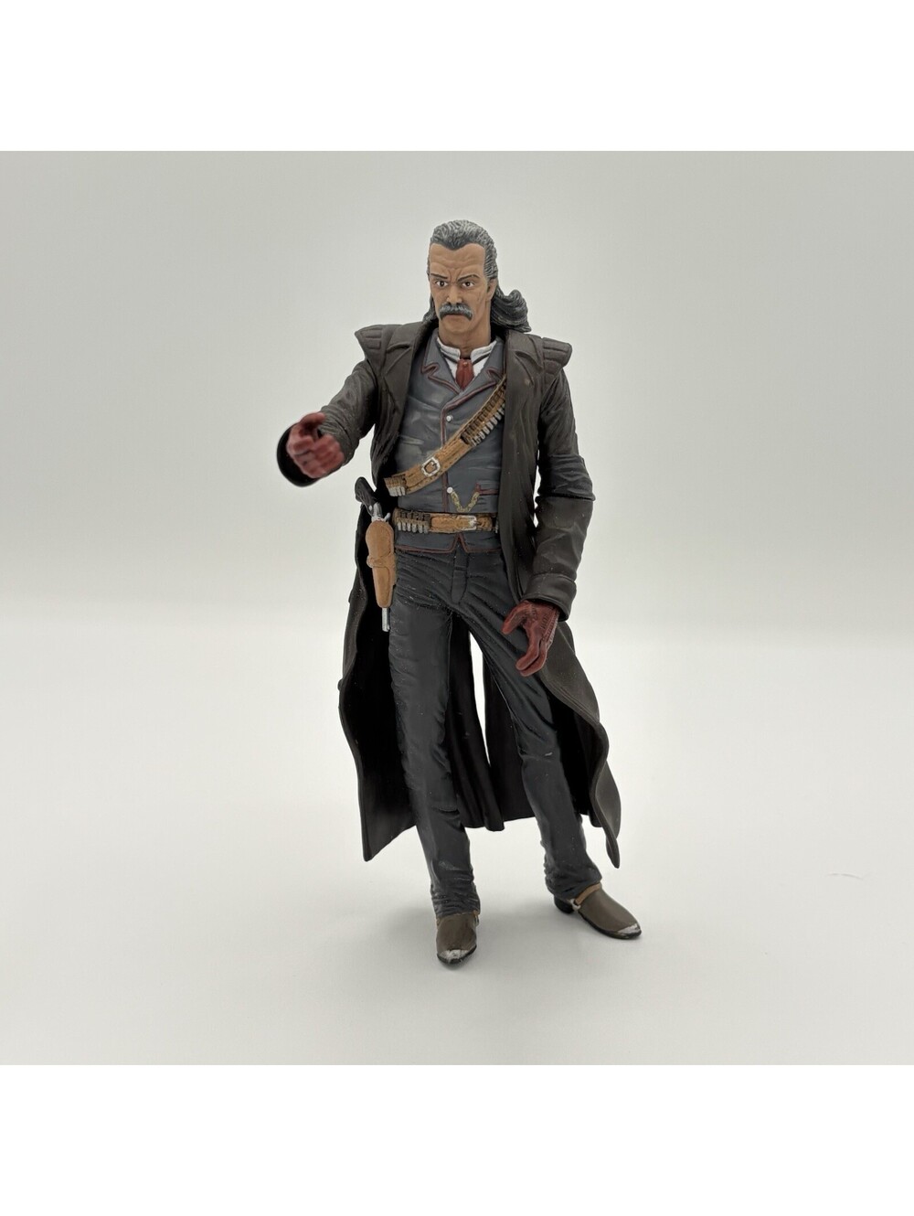 Vintage 1999 McFarlane Metal Gear Solid Revolver Ocelot Figure 6.5" Damaged Gun